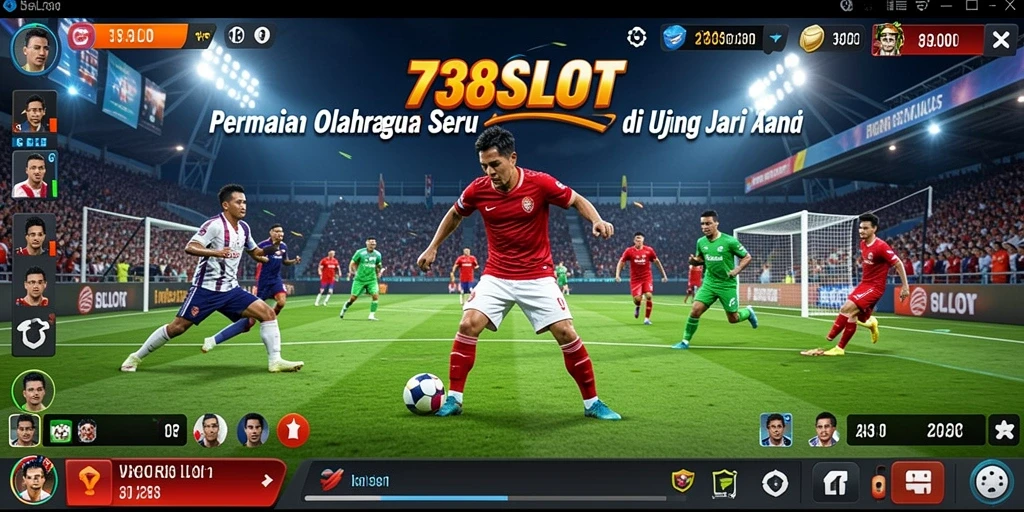 Tampilan gameplay seru dari 738SLOT dengan berbagai olahraga.