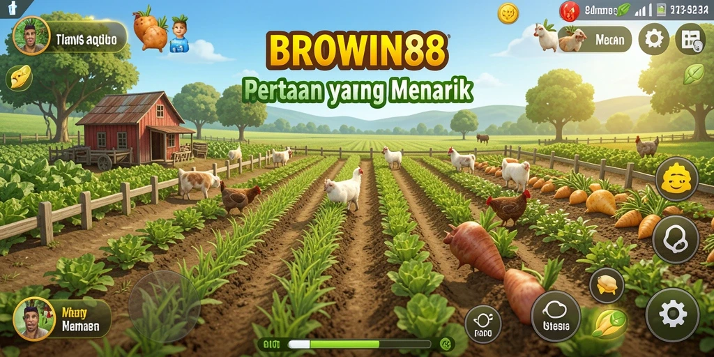 Gameplay BROWIN88 yang seru dan penuh warna.