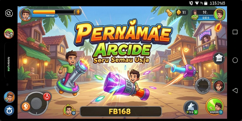 Tampilan gameplay FB168 yang menarik dalam kategori Arcade.