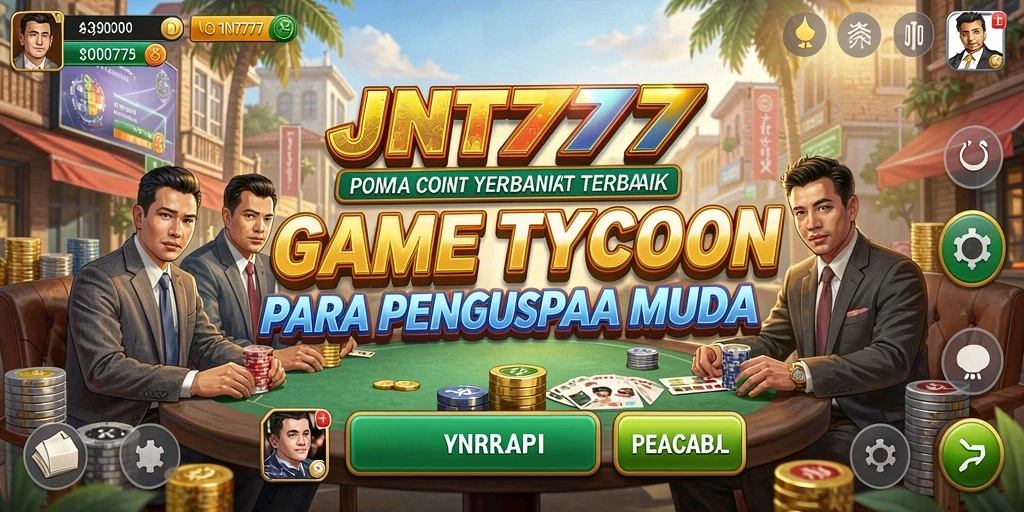 Tampilan seru dari gameplay JNT777 yang menantang.