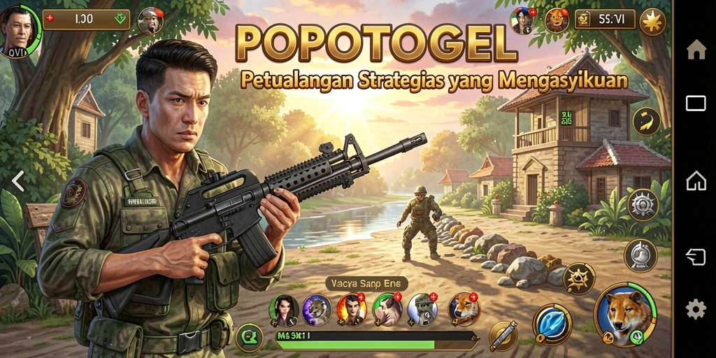 Tampilan gameplay menarik dari POPOTOGEL dengan strategi mendalam.