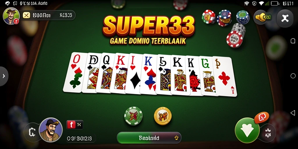 Tampilan gameplay SUPER33 yang seru dengan pemain aktif.